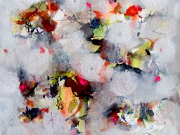 Aquarelle  00005    mischtechnik auf Papier  40x40cm